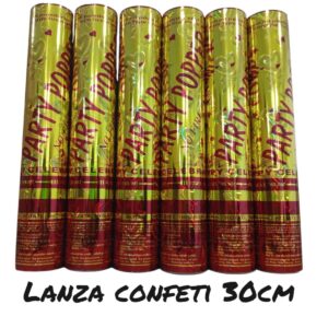 LANZA CONFETI DE 30 CM